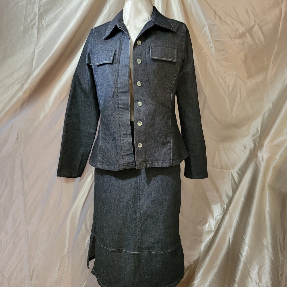 French Dressing Jeanswear Paris Two-piece Suit